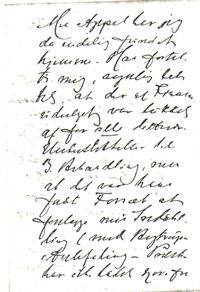 Vilh. Andersen til Henrik Pontoppidan 4.3.1913. side 2