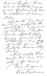 Vilh. Andersen til Henrik Pontoppidan 16.12.1915. Brevets side 3