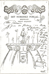 Ernst Bojesen til Henrik Pontoppidan 10.4.1897. side 1