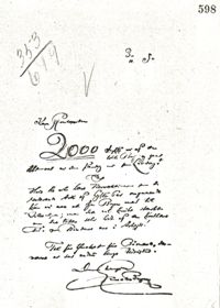 Ernst Bojesen til Henrik Pontoppidan 30.11.1905. En side af GBNFs kopibog med et typisk Bojesen-brev