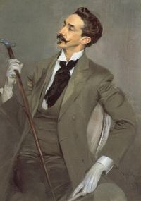 Georg Brandes til Henri Nathansen 20.6.1911. Robert de Montesquiou(maleri af Giovanni Boldinipå Musée d'Orsay, Paris)
