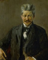 Georg Brandes til Henri Nathansen 26.9.1912. Max Liebermann: Georg Brandes, 1902