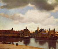 Georg Brandes til Henri Nathansen 7.10.1912. Jan Vermeer: Prospekt af Delft (1660-61)Mauritshuis, Haag
