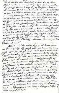 Henrik Pontoppidan til Martinus Galschiøt 10.3.1884. side 2