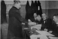 Martinus Galschiøt til Henrik Pontoppidan 14.2.1920. H.P. Hanssen stemmer 10.2.1920 i Åbenrå