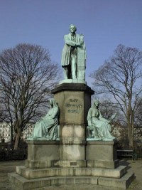 Martinus Galschiøt til Henrik Pontoppidan 23.7.1923. Monument for H. C. Ørsted