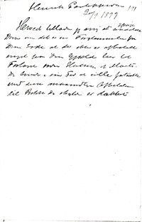 Jacob Hegel til Henrik Pontoppidan 20.9.1899. 