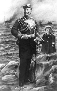 Erik Henrichsen til Henrik Pontoppidan 20.7.1912. Wilhelm II med sit barnebarn