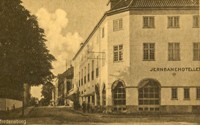 Henrik Pontoppidan til Martinus Galschiøt 29.7.1921. Jernbanehotellet, Fredensborg