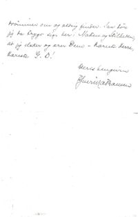 Henri Nathansen til Georg Brandes 23.12.1909. side 2