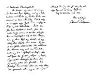 Henrik Pontoppidan til Edith Philipp f. Brandes 10.3.1905. side 2 og 3