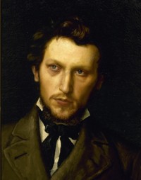 L.A. Ring til Johanne Wilde 4.7.1888. L.A. Ring, malet af H.A. Brendekilde (u.å.)