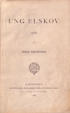 Titelblad Ung Elskov 1885
