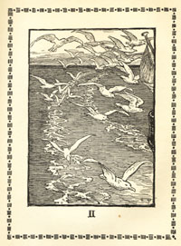 Hans Tegners illustration til Anden Bog i "Torben og Jytte", 1912